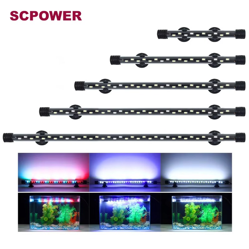 Planted Aquarium Hanging Light - ขาตั้งอุปกรณ์เสริม โคมไฟใต้น้ำแบบแขวน LED RGB สเปกตรัมเต็มรูปแบบ สำหรับตู้ปลา