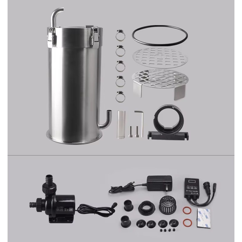 Aquarium Planted Tank Filter - อุปกรณ์ตู้ปลาจากโรงงาน Oq ของแท้ ตัวกรองนอกตู้ปลาสแตนเลสสำหรับตู้ปลามีต้นไม้