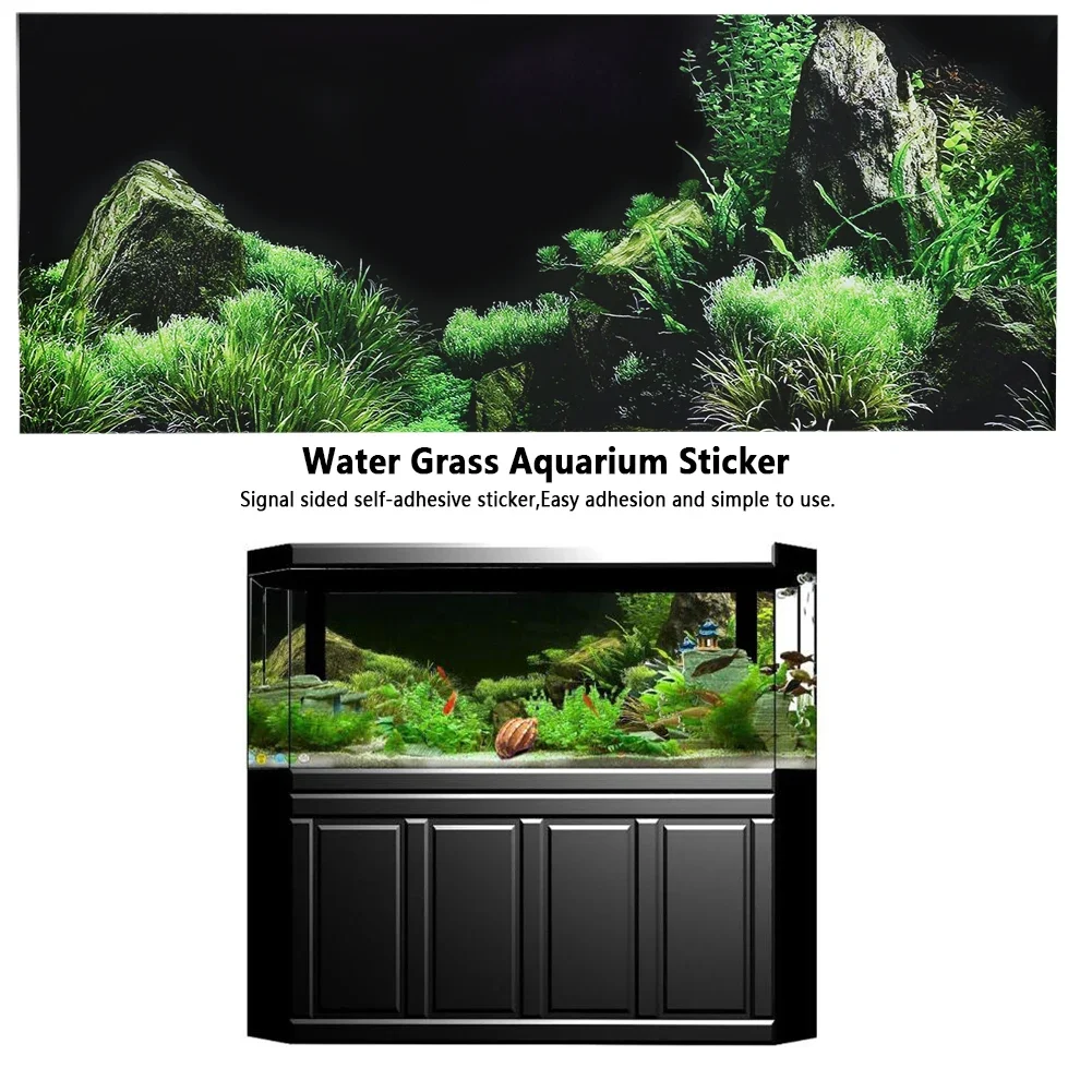 โปสเตอร์สติ๊กเกอร์ติด3D สำหรับ - Planted Aquarium Aquascape บทวิจารณ์และราคา