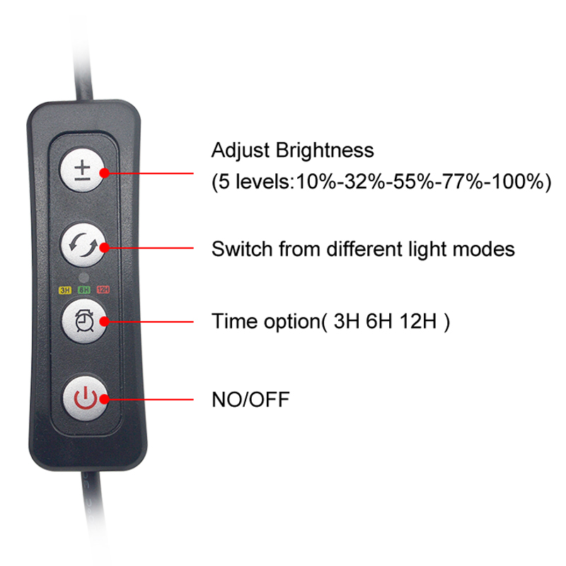 Aquarium LED Light สำหรับ16-64 - Aquarium Plant Diseases บทวิจารณ์และราคา