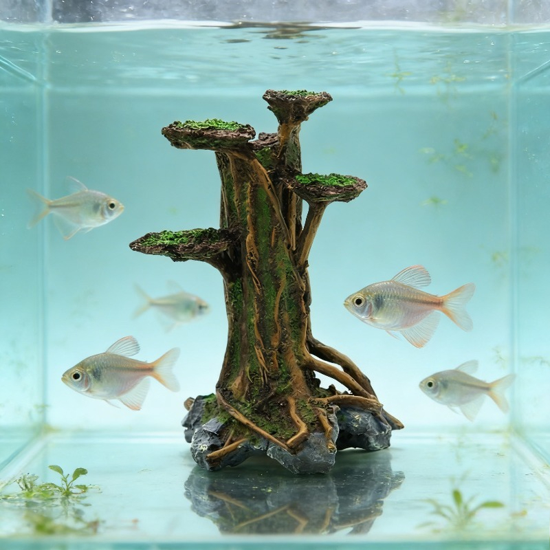 ต้นไม้ตะไคร้เทียม ตกแต่งตู้ปลา - Planted Aquarium Aquascape บทวิจารณ์และราคา